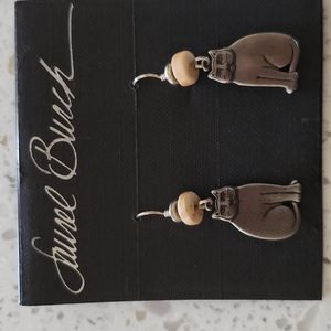 Laurel Burch earrings